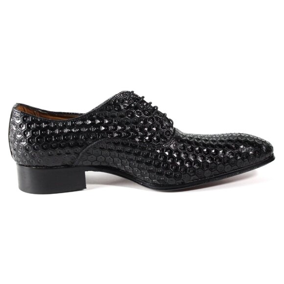 Baye Black Oxford Mens Dress Shoes main image 6